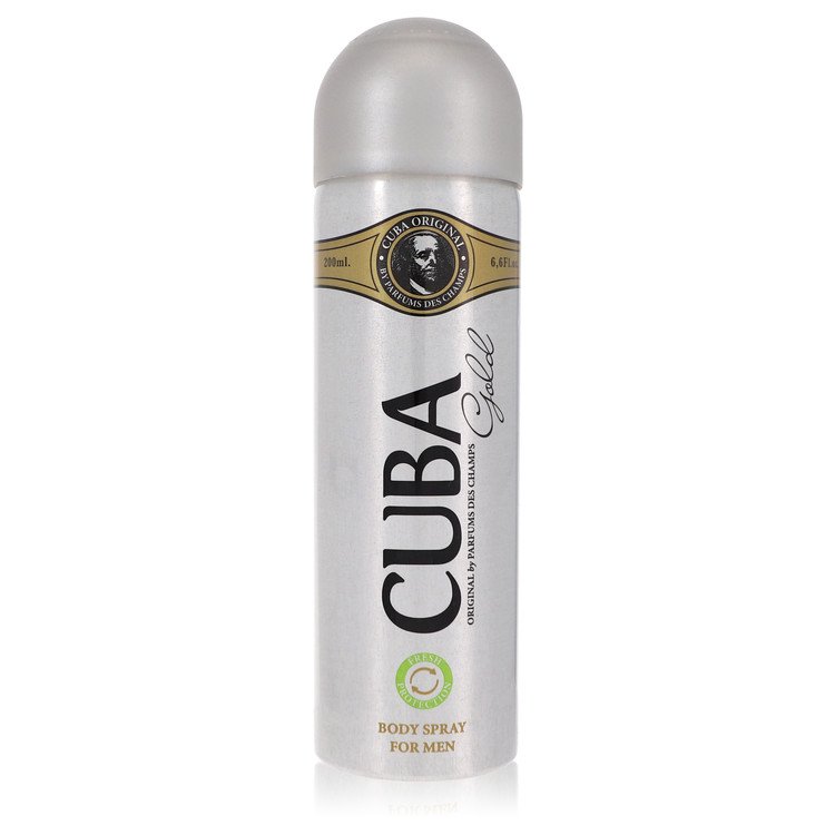 Cuba Gold Deodorant Spray By Fragluxe