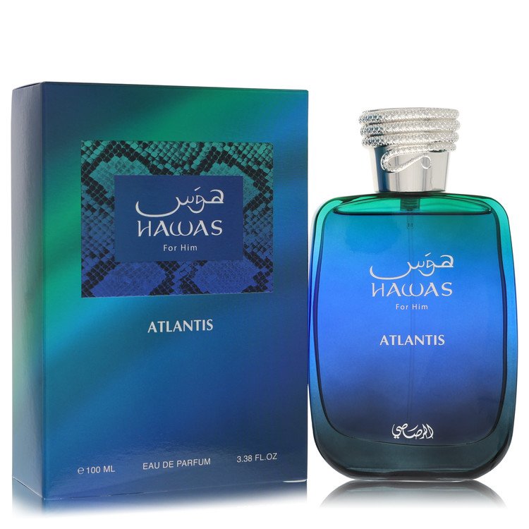 Hawas Atlantis Eau De Parfum Spray By Rasasi