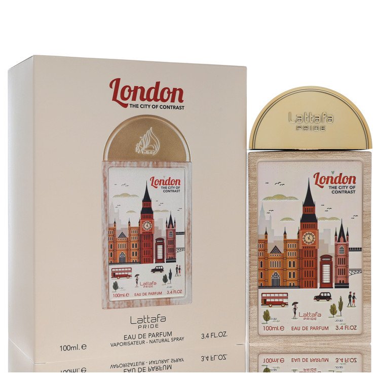 Lattafa Pride London The City Of Contrast Eau De Parfum Spray (Unisex) By Lattafa