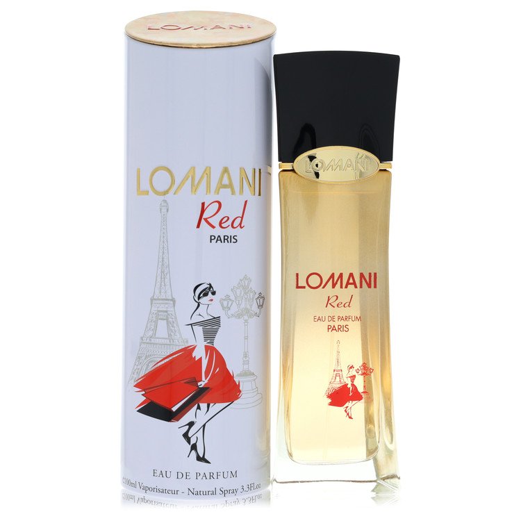 Lomani Red Eau De Parfum Spray By Lomani