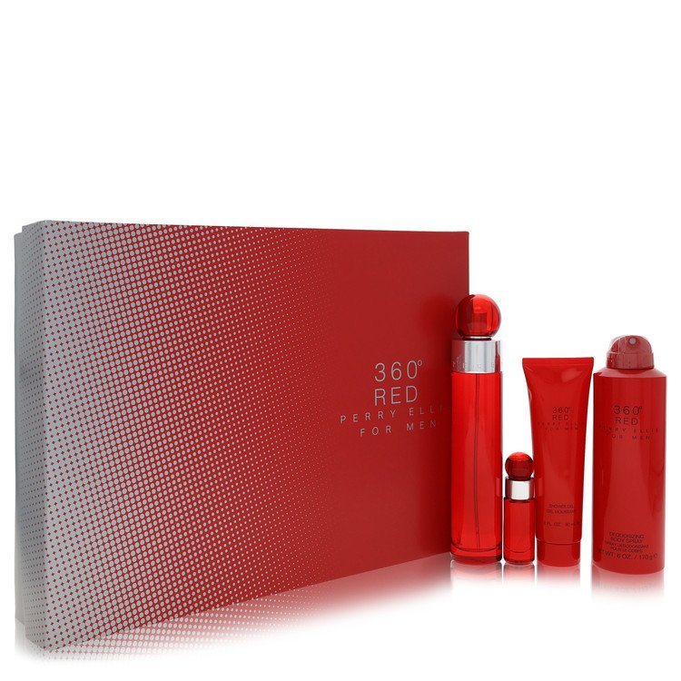 Perry Ellis 360 Red Gift Set By Perry Ellis