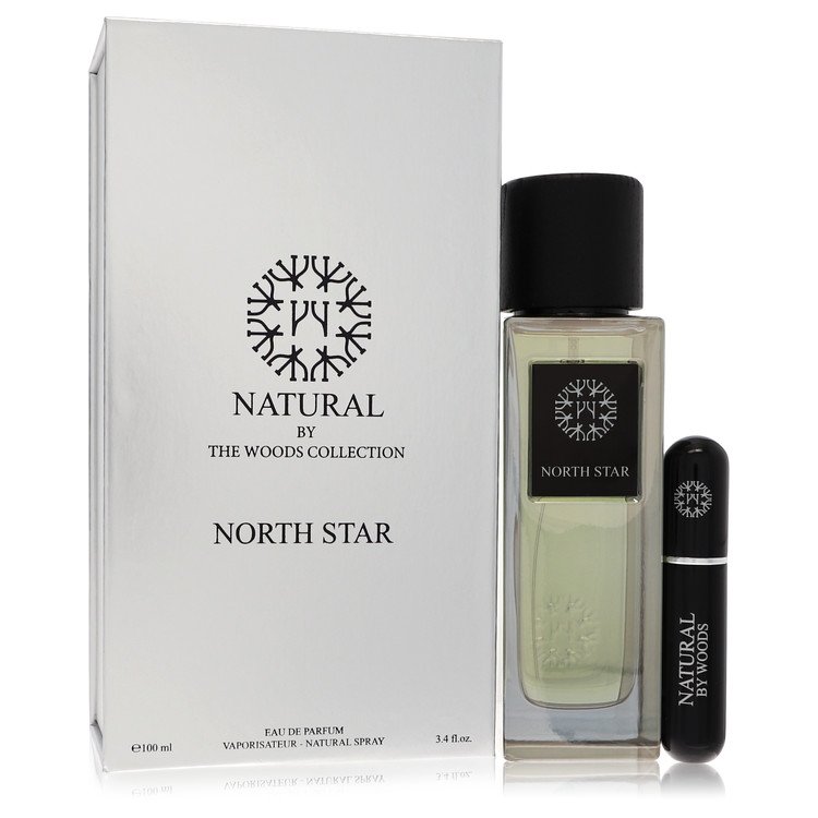 The Woods Collection Natural North Star Eau De Parfum Spray with Mini Refillable Spray (Unisex) By The Woods Collection